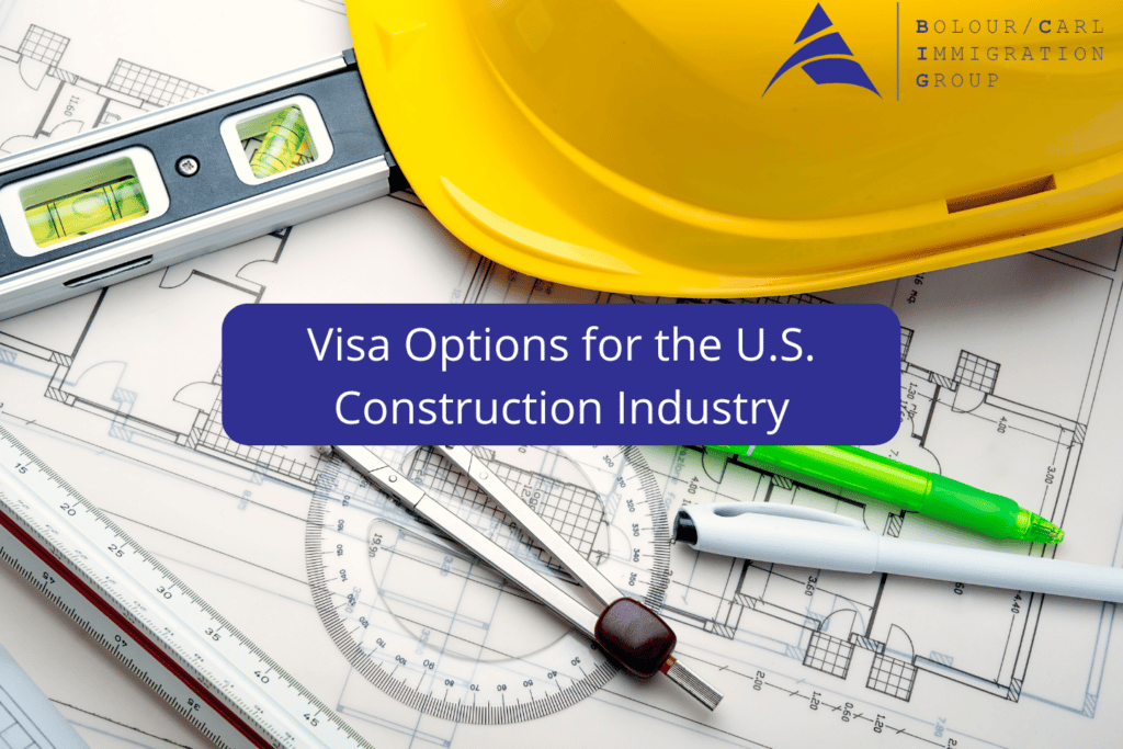 construction industry visa options